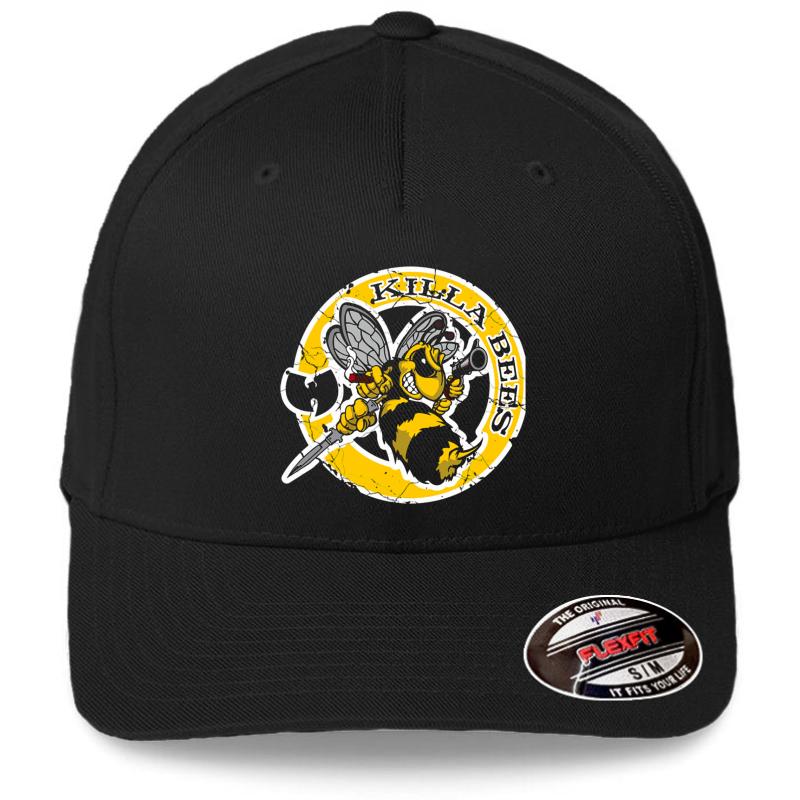 Wu-Tang Killa Bees Flexfit Baseball Cap  Black