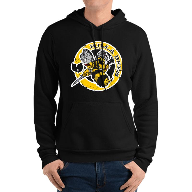 Wu-Tang Killa Bees Unisex Hooded Sweatshirt Men Black