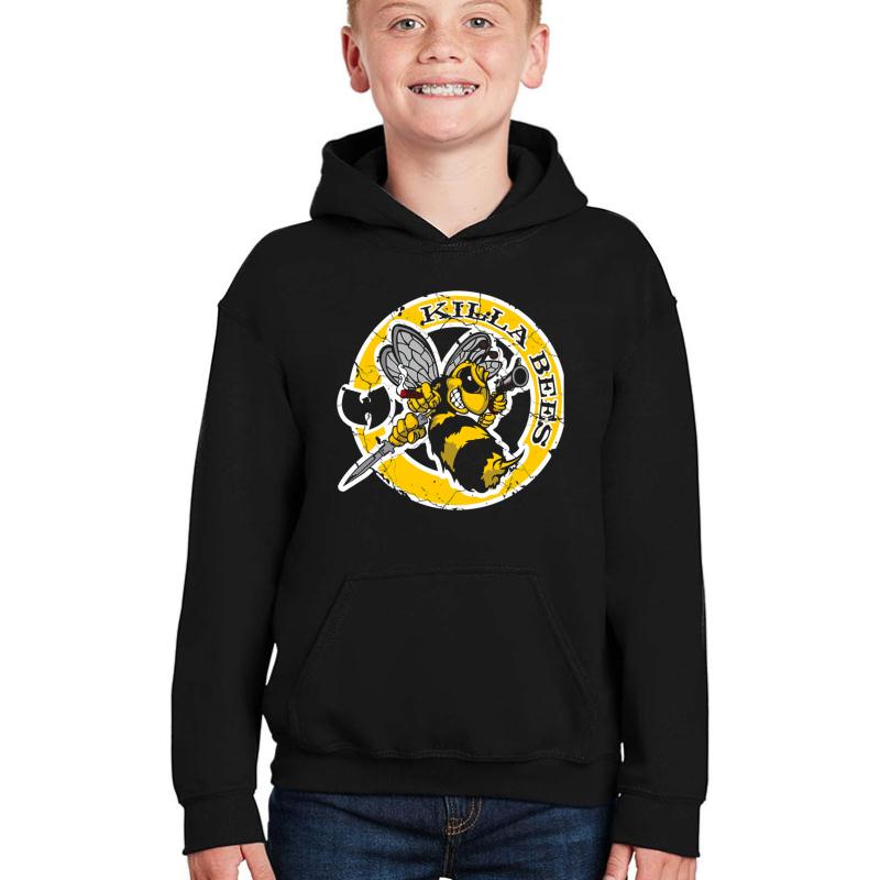 Wu-Tang Killa Bees Youth Hooded Sweatshirt Boy Black