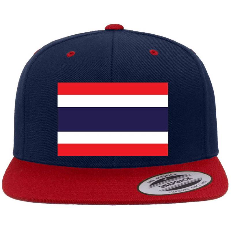 Thailand Flag Unisex V-Neck T-Shirts