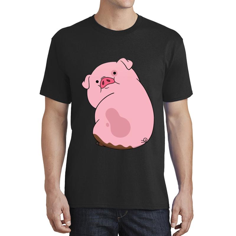 Waddles Unisex T-Shirt Men Black