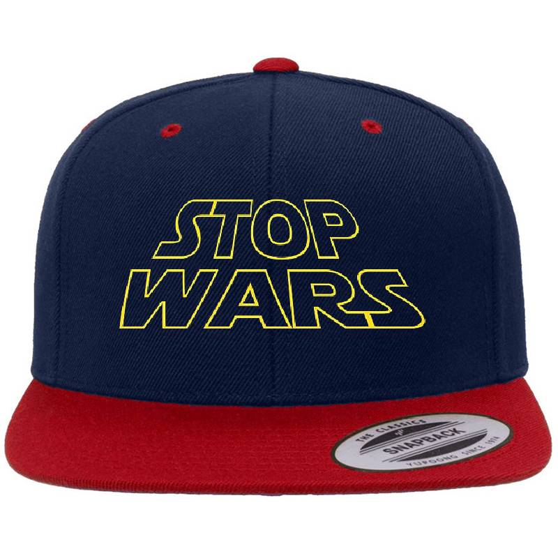 STOP WARS Richardson Premium Trucker Snapback Caps