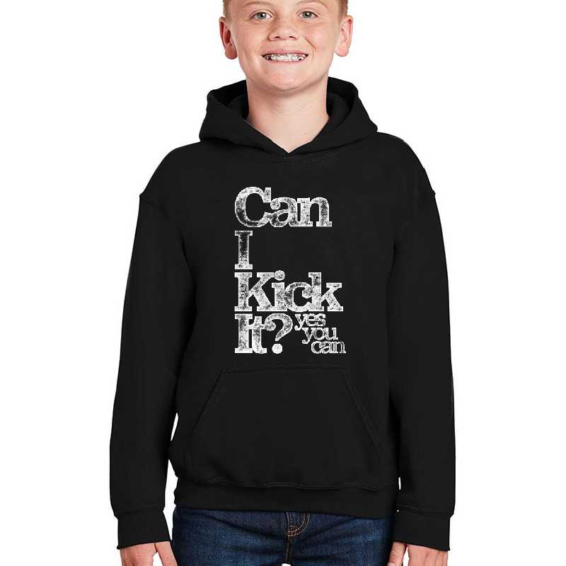 Can I Kick It? Yes You Can! Great Distressed Gift for Old School Hiphop Heads Unisex T-shirts