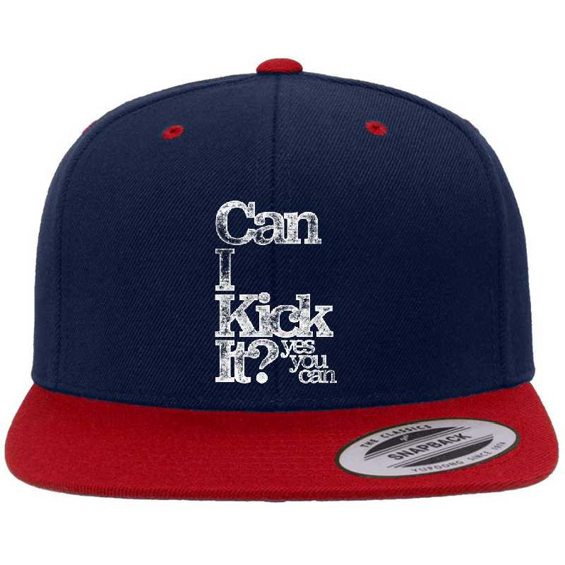 Can I Kick It? Yes You Can! Great Distressed Gift for Old School Hiphop Heads Unisex T-shirts