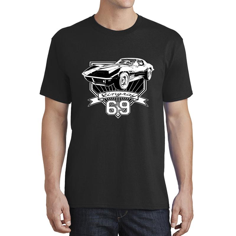 1969 Corvette Stingray Unisex T-Shirt Men Black