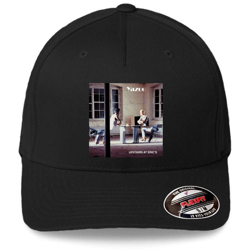 Yazoo - Upstairs At Eric's Flexfit Baseball Cap  Black