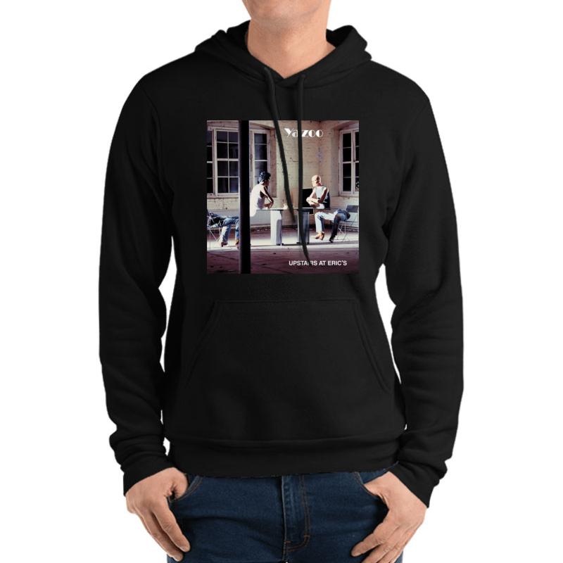 Yazoo - Upstairs At Eric's Unisex Hooded Sweatshirt Men Black