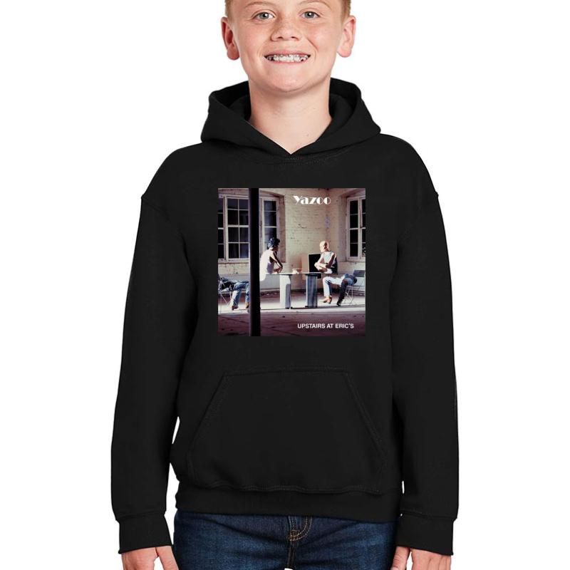 Yazoo - Upstairs At Eric's Youth Hooded Sweatshirt Boy Black