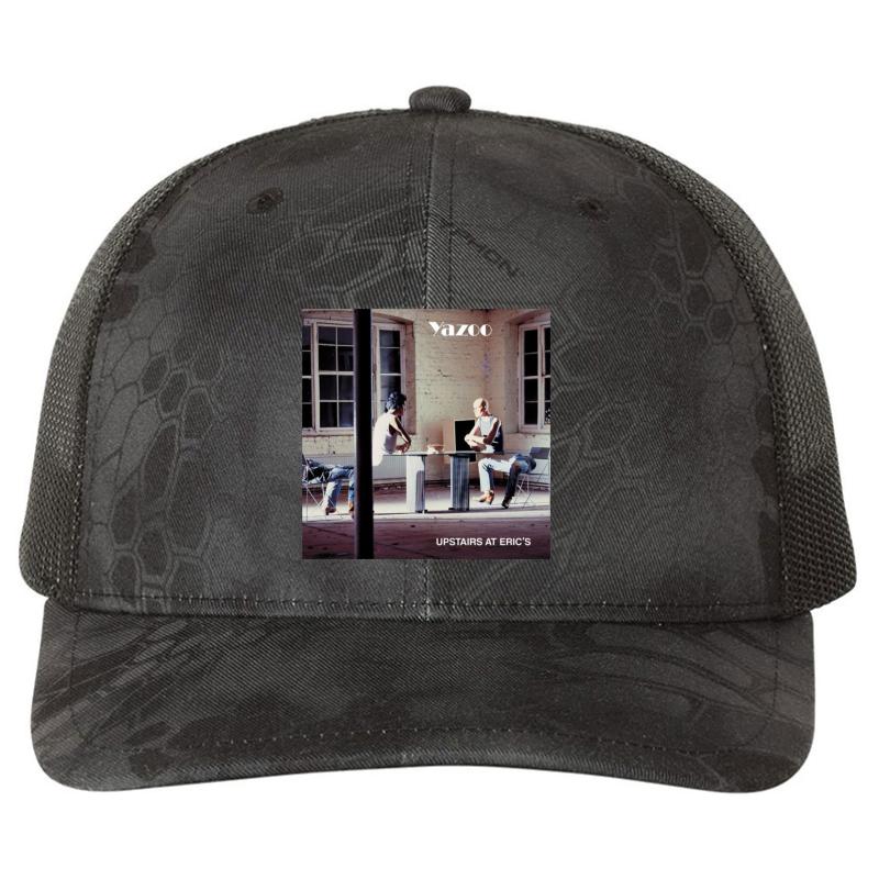 Yazoo - Upstairs At Eric's Richardson Premium Trucker Snapback Cap  Kryptek Typhon Black