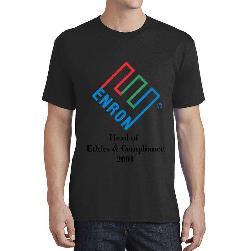 ENRON - Head of Ethics and Compliance Unisex V-Neck T-Shirts