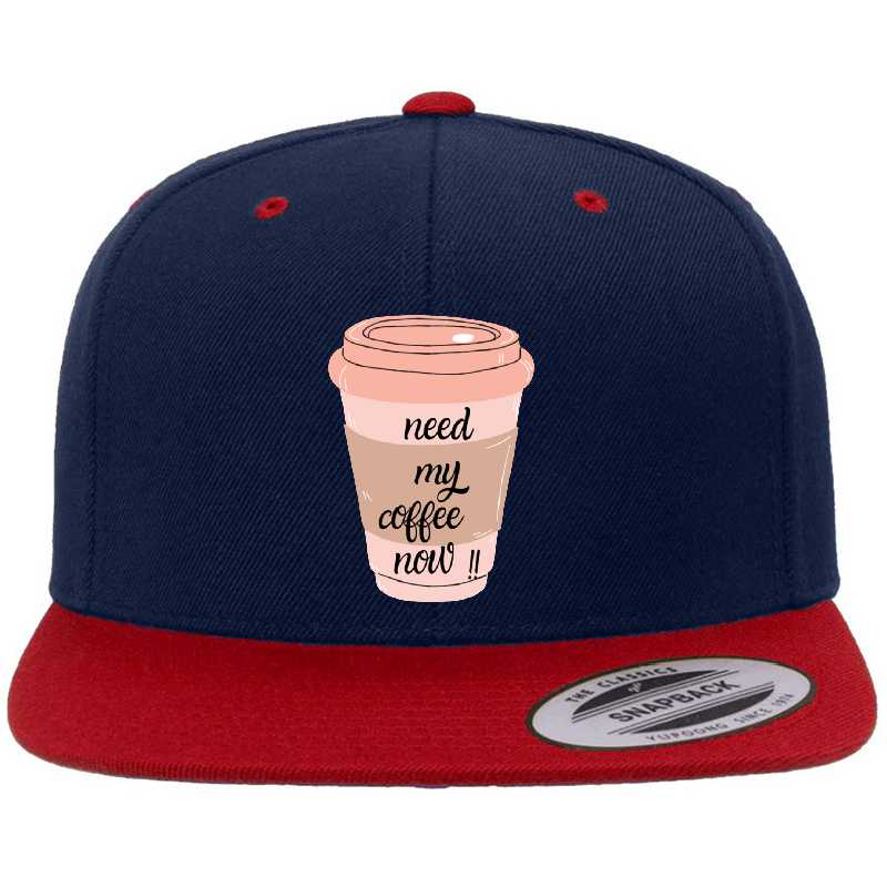 Need My Coffee Now !! Richardson Premium Trucker Snapback Caps