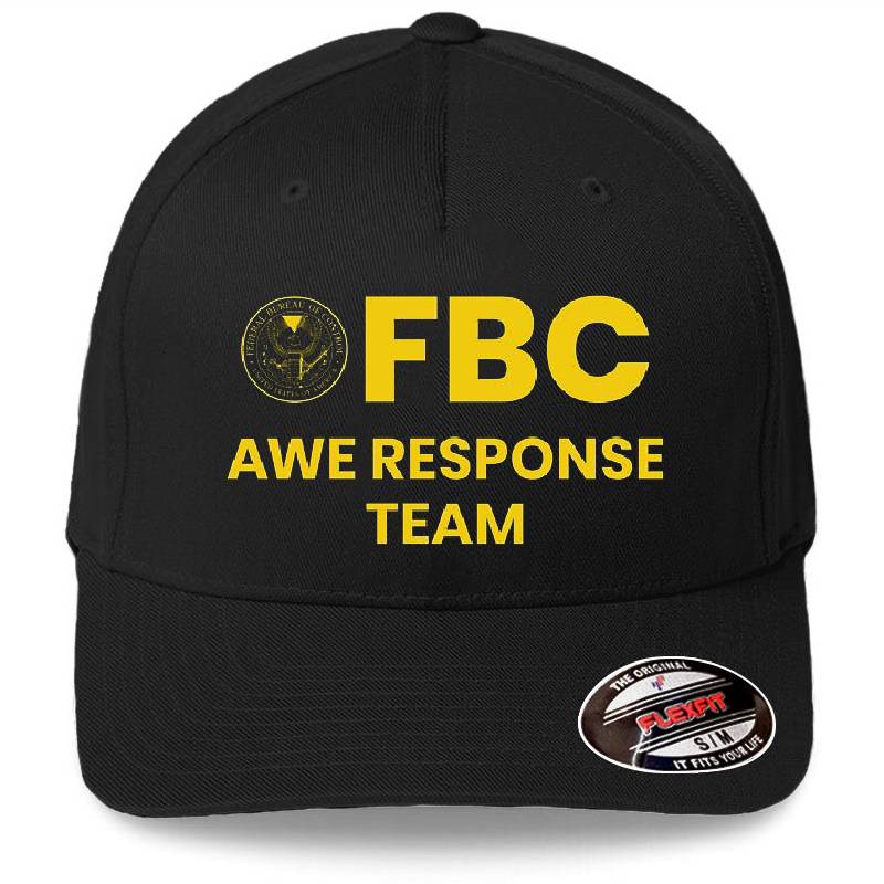 Federal Bureau of Control - AWE Response Team Premium Flat Bill Snapback Caps