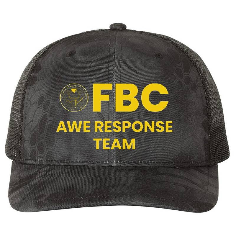 Federal Bureau of Control - AWE Response Team Premium Flat Bill Snapback Caps