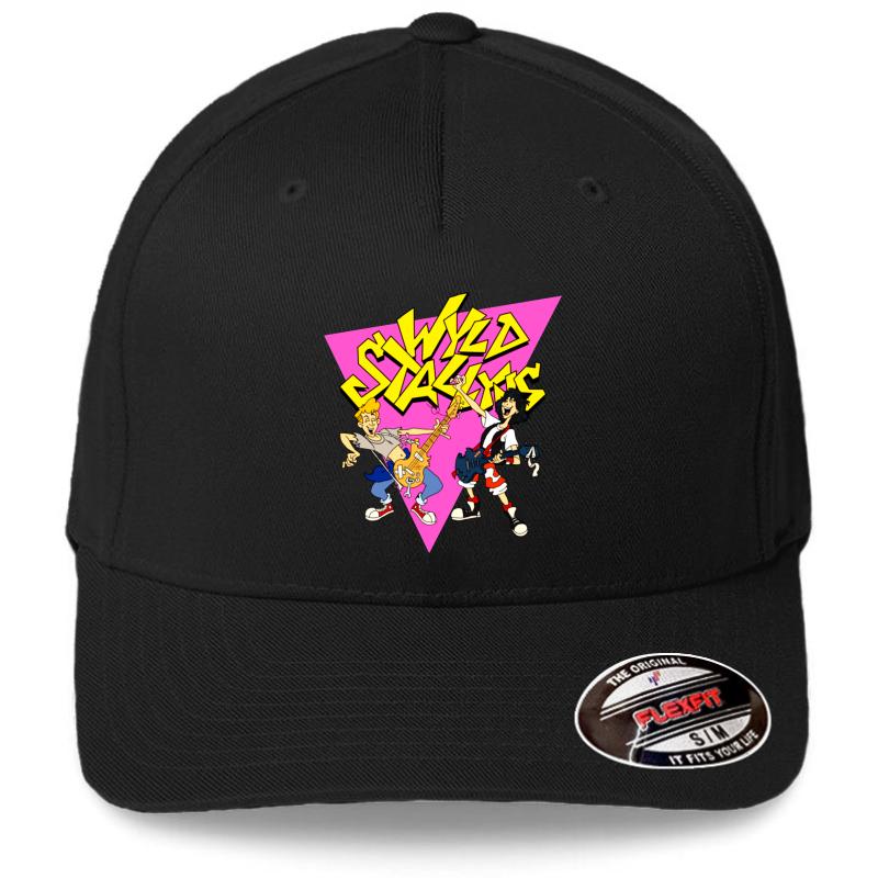 Wyld Stallyns Bill And Ted - Flexfit Baseball Cap  Black