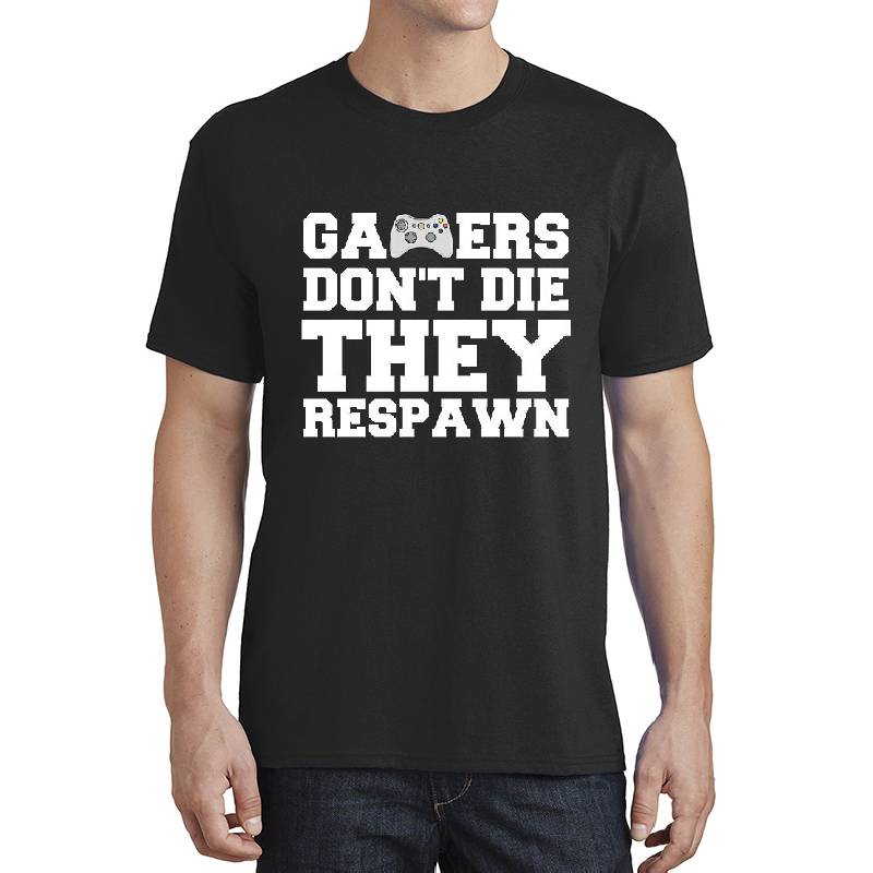 Gamers Don't Die They Respawn Youth Hooded Sweatshirts