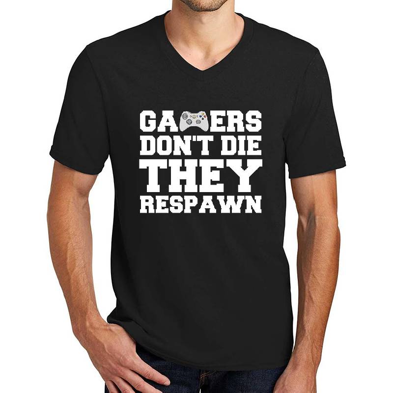 Gamers Don't Die They Respawn Youth Hooded Sweatshirts