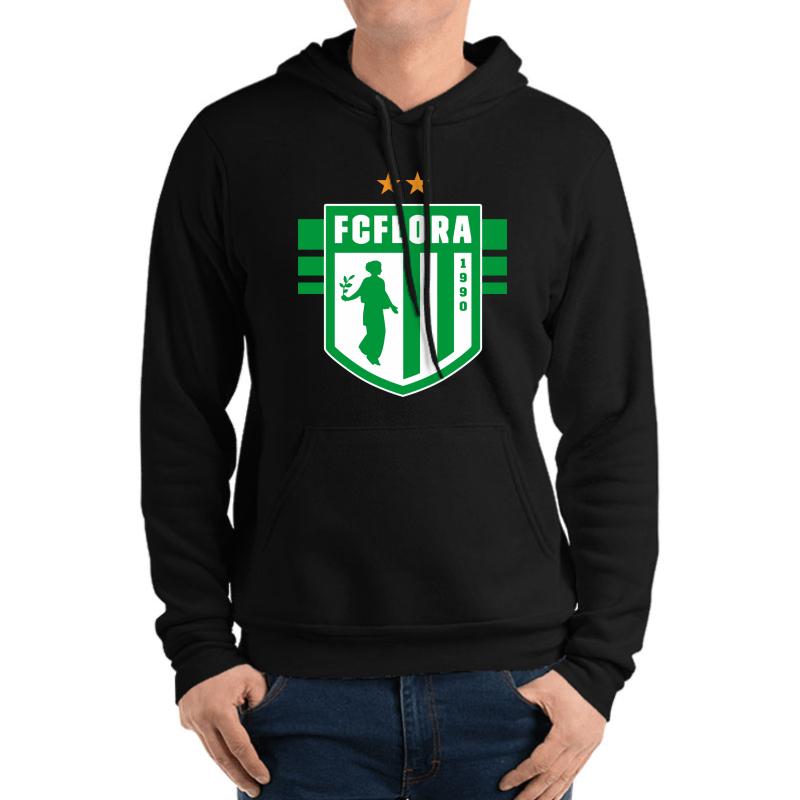 Till The End Of My Life Estonia Fc Flora Unisex Hooded Sweatshirt Men Black