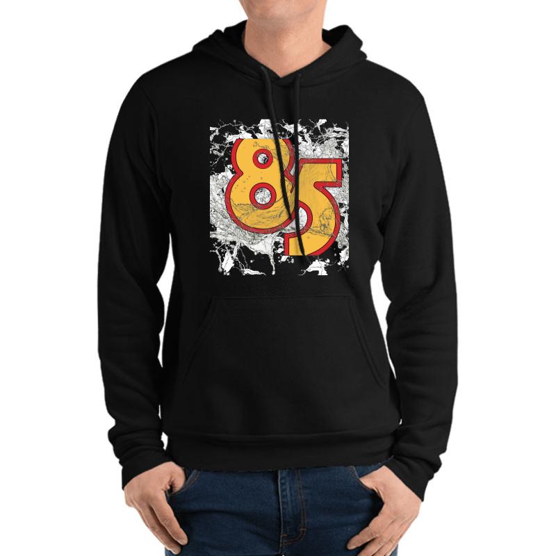 85 South Show Unisex Hooded Sweatshirt Men Black