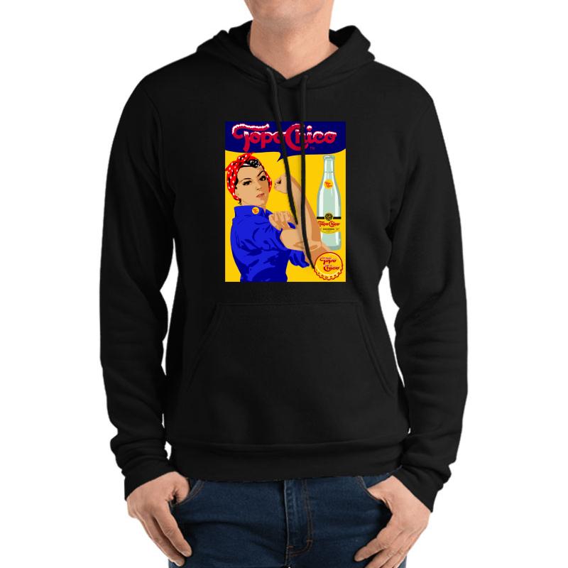 Topo Chico Unisex Hooded Sweatshirt Men Black