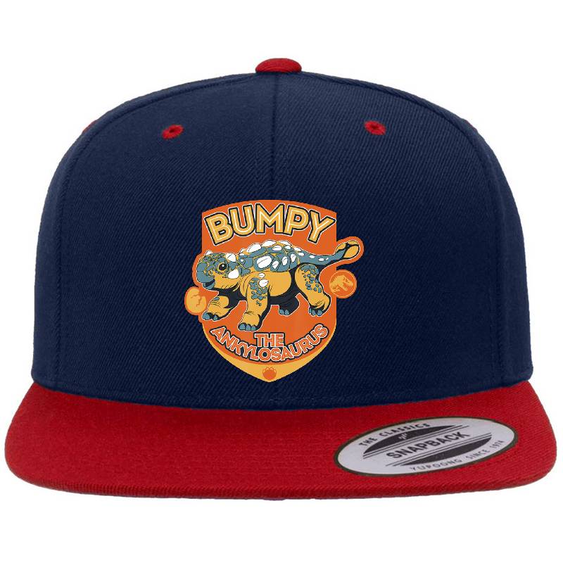 Jurassic World Camp Cretaceous Bumpy The Ankylosaurus Richardson Premium Trucker Snapback Caps