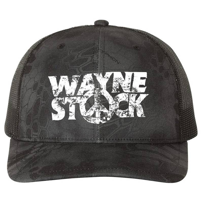 Wayne Stock Premium Flat Bill Snapback Caps