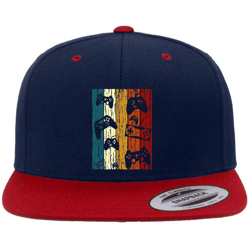 Video Game Controller Evolution Flexfit Baseball Caps