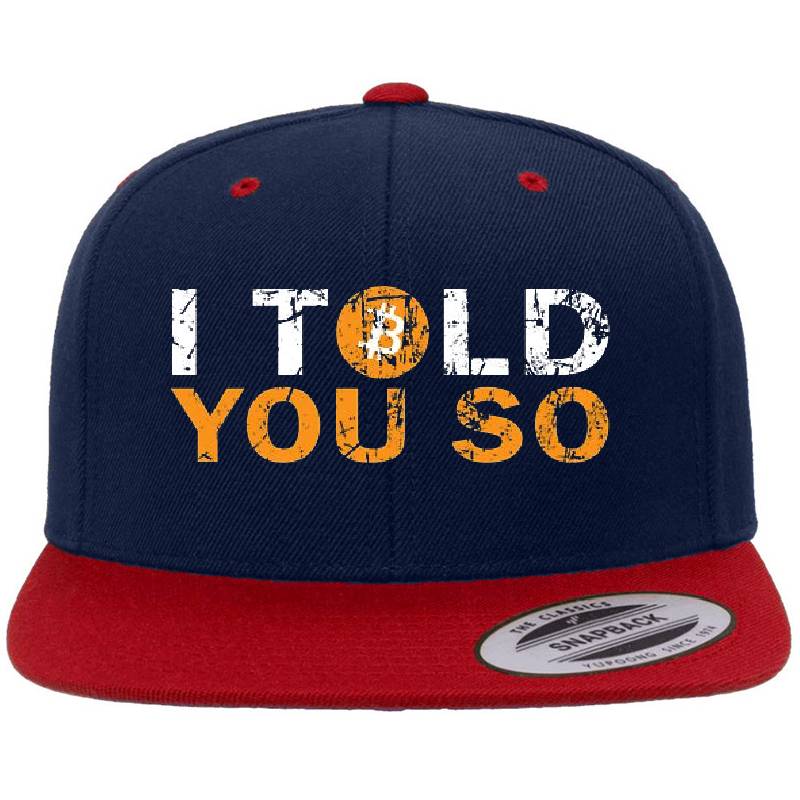 Bitcoin I told you so  Unisex T-shirts