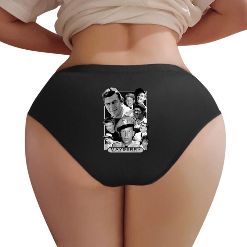 Andy Griffith Mayberry Women Underwear Panties Women Black