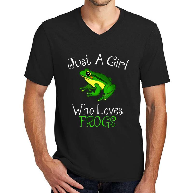 Just A Girl Who Loves Frogs Unisex T-shirts