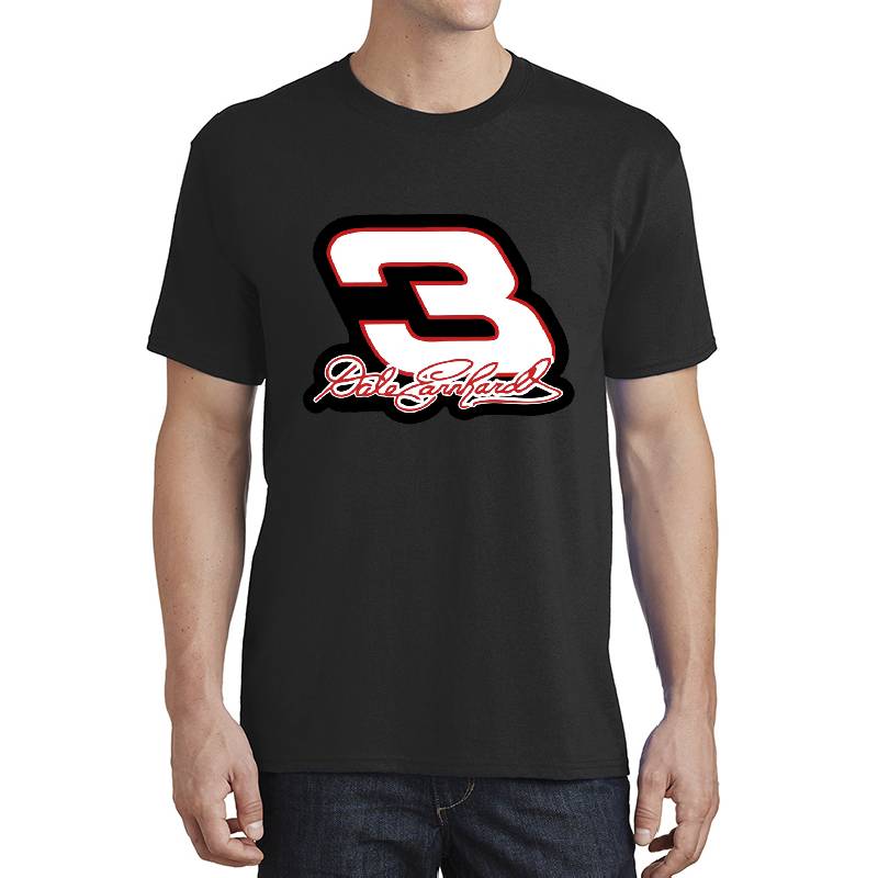 Dale Earnhardt 3 Signature Race Car Fan T Shirt Richardson Premium Trucker Snapback Caps