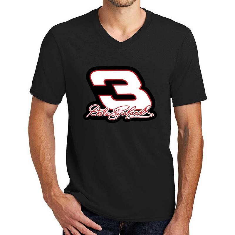 Dale Earnhardt 3 Signature Race Car Fan T Shirt Richardson Premium Trucker Snapback Caps