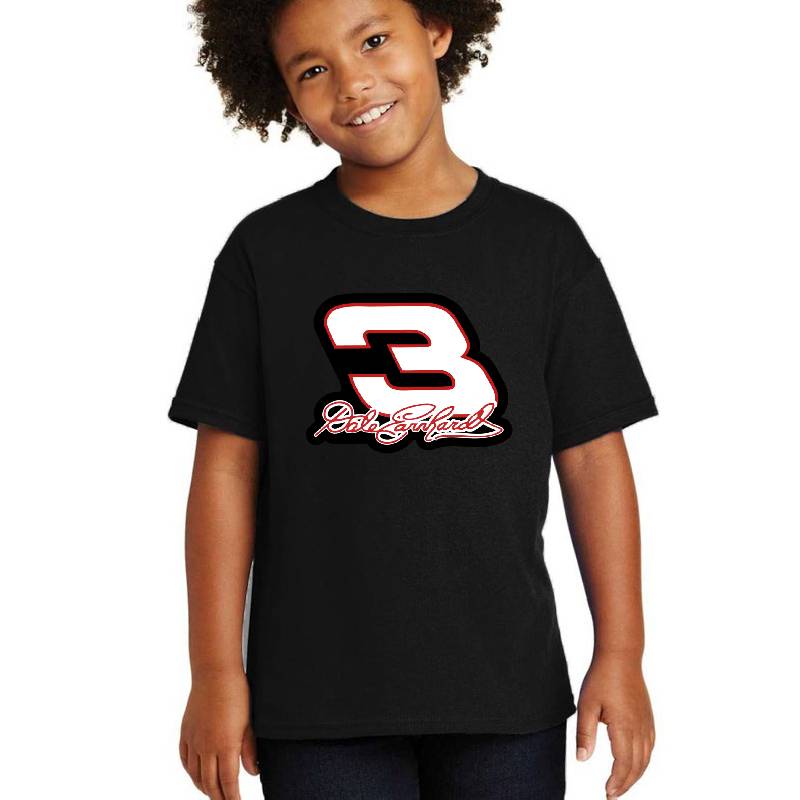 Dale Earnhardt 3 Signature Race Car Fan T Shirt Richardson Premium Trucker Snapback Caps