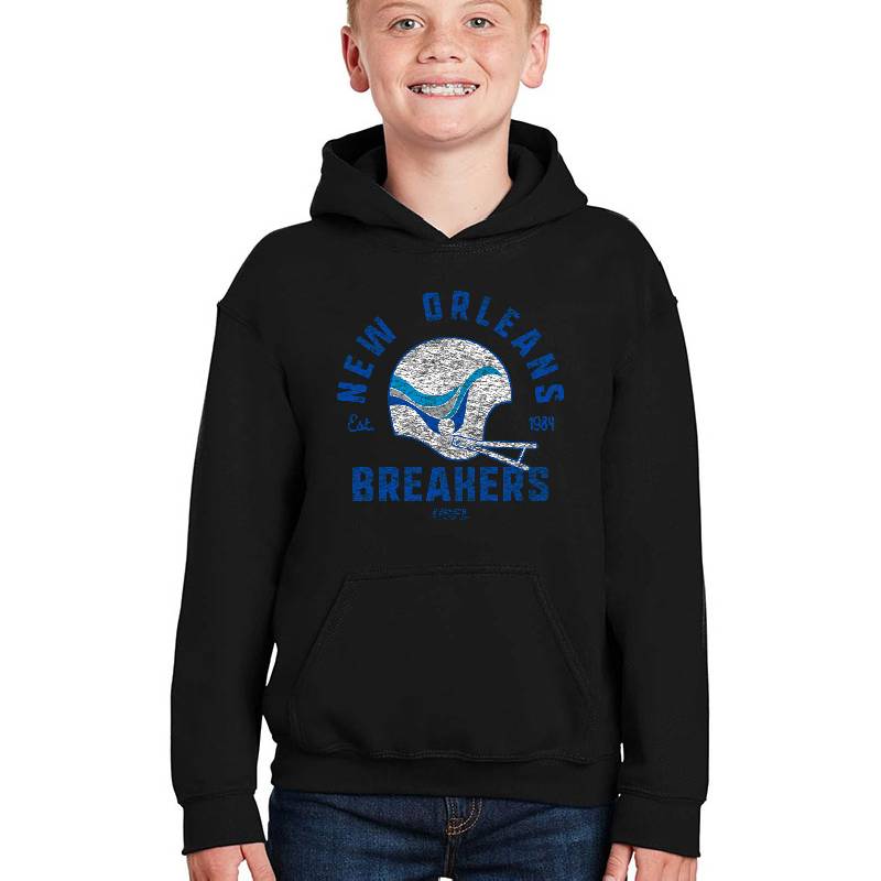 Defunct Series: New Orleans Breakers Premium Flat Bill Snapback Caps