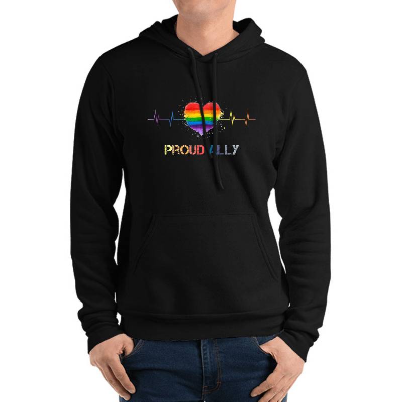 proud ally Youth Hooded Sweatshirts