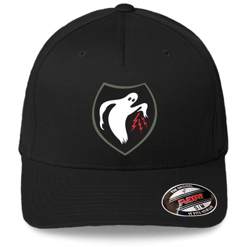 23Rd Headquarters Special Troops - Ghost Army - Clean Style Flexfit Baseball Cap  Black