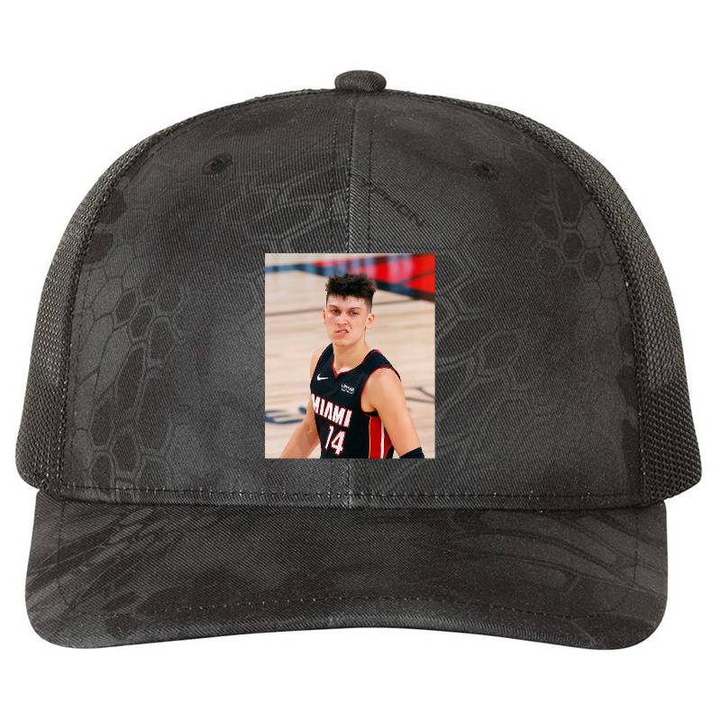 Funny Tyler Herro Snarl Premium Flat Bill Snapback Caps