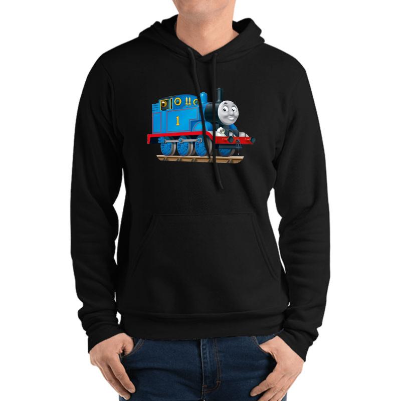 Thomas The Tank Engine And Friends Unisex Hooded Sweatshirt Men Black