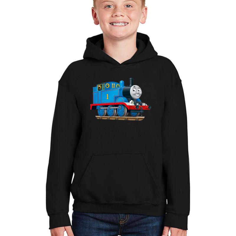 Thomas The Tank Engine And Friends Youth Hooded Sweatshirt Boy Black