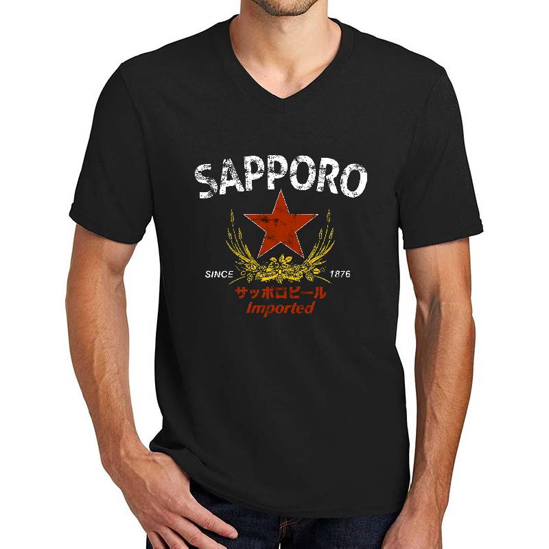 Sapporo Japan Classic Premium Flat Bill Snapback Caps
