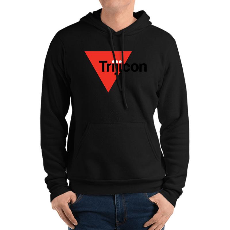 Trijicon Logo Unisex Hooded Sweatshirt Men Black