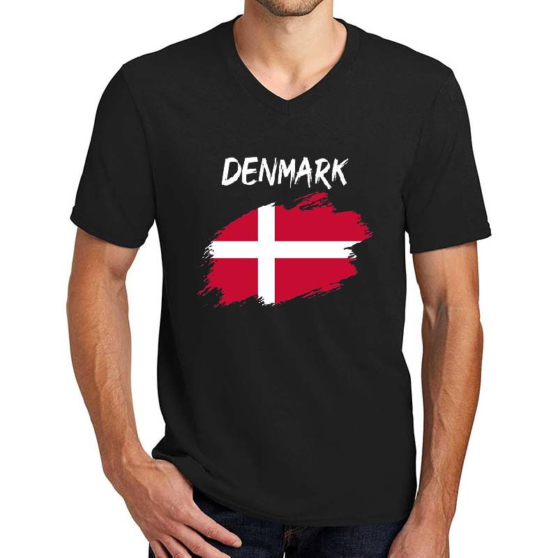 Denmark danish flag flag Unisex T-shirts