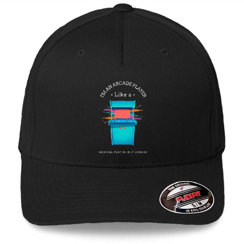 Arcade gamer, cooler gamer Richardson Premium Trucker Snapback Caps