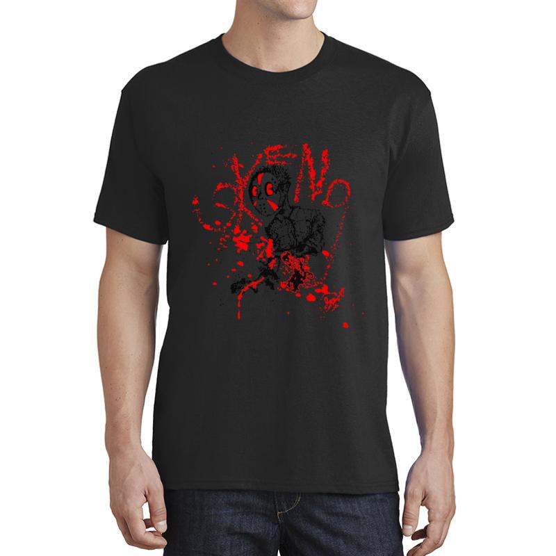 Afourteen Red 6A Unisex T-Shirt Men Black