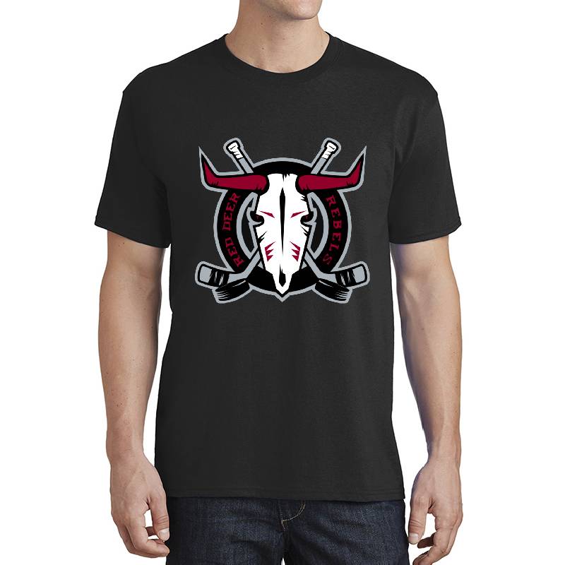 Red Deer Rebels Unisex V-Neck T-Shirts