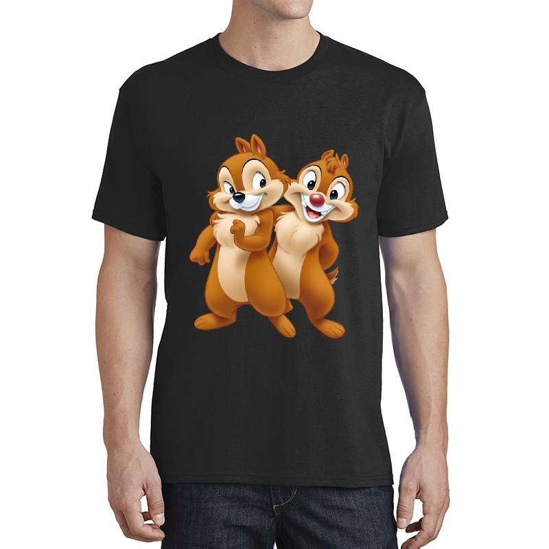 Squirrel Chip And Dale Chipmunks Unisex V-Neck T-Shirts