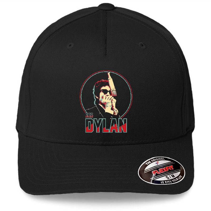 Bob_Retro_Vintage_Pop_Art Dylan Premium Flat Bill Snapback Caps
