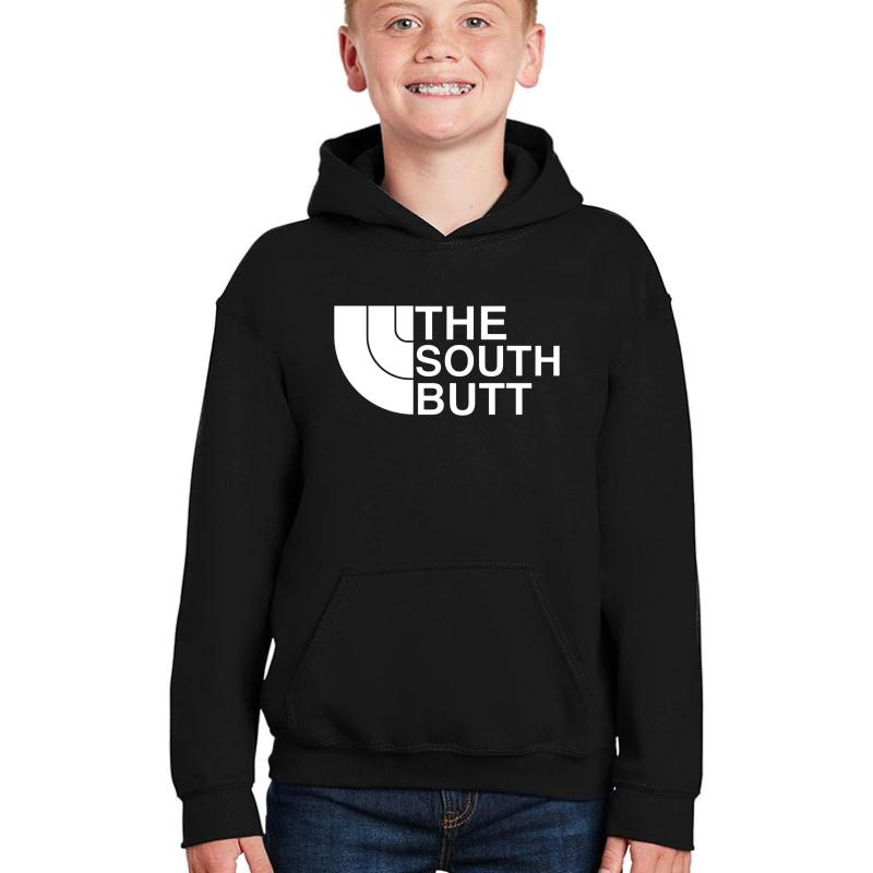 The South Butt Youth Hooded Sweatshirt Boy Black