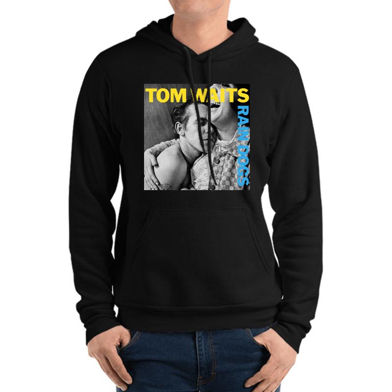 Tom Waits - Rain Dogs Unisex Hooded Sweatshirt Men Black