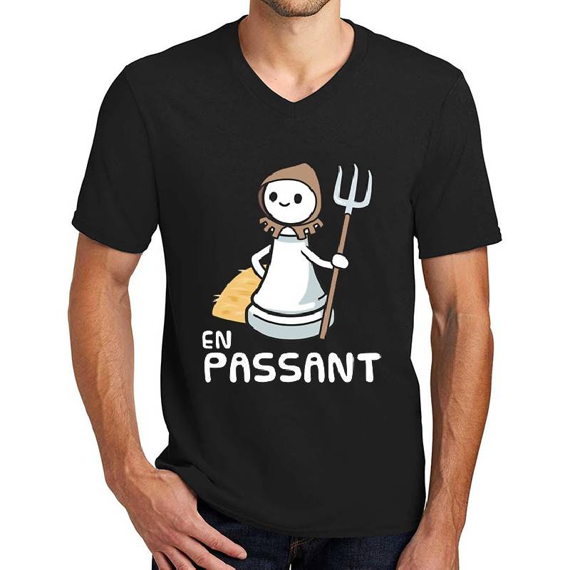 En Passant Chess Joke Premium Flat Bill Snapback Caps