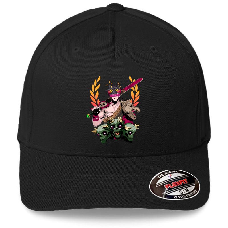 Zagreus Hades Supreme Flexfit Baseball Cap  Black